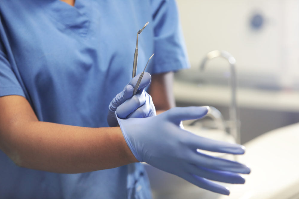 Nitrile Gloves or Hand Washing Only - Which Keeps the Hands Cleaner?