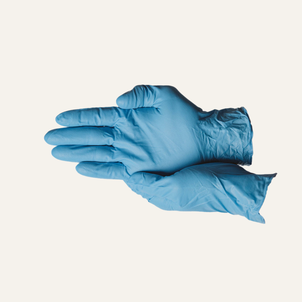 First Glove HD Volt 6 Mil Blue Nitrile Disposable Exam Gloves