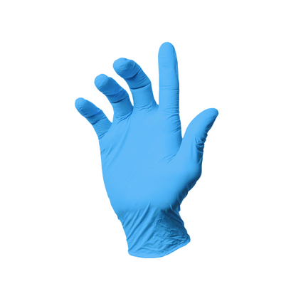 Blue Nitrile Exam Gloves, 6 Mil Medical Grade Disposable – Powder-Free, Latex-Free (Tattoo, EMS & Lab) | First Glove Volt