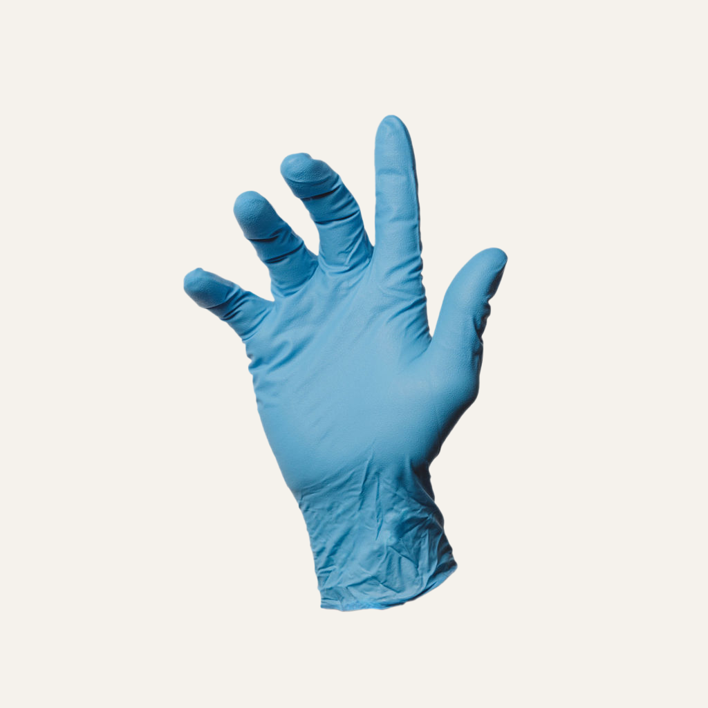 First Glove HD Volt 6 Mil Blue Nitrile Disposable Exam Gloves