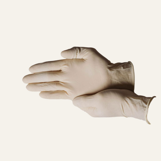 First Glove 5 Mil Latex Disposable Exam Medical Gloves